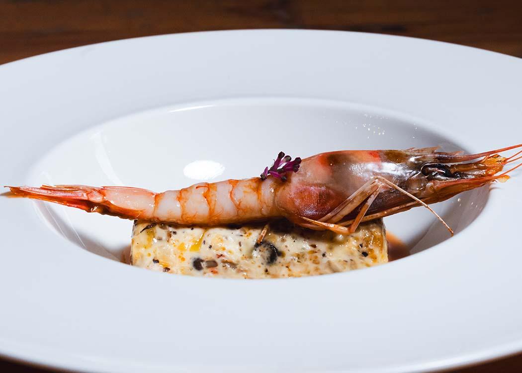 Un plato de marisco